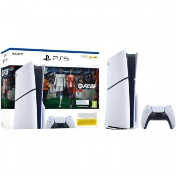 Sony PlayStation 5 Slim + EA Sports FC 26 Bundle 1 TB Wi-Fi Black, White