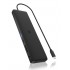 Docking station IcyBox USB Type-C with triple video output retail