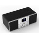 JVC RD-E874B Tower Bluetooth 20 W Black, Silver