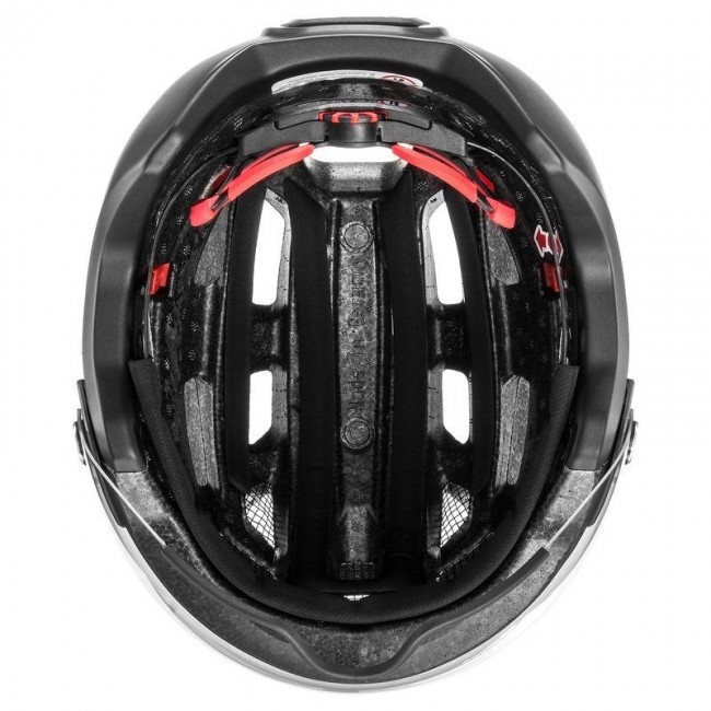 UVEX Finale visor bike helmet 56 61 cm, black matt