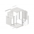 Lanberg WF01-6612-10S rack cabinet 12U Wall mounted rack Grey Lanberg WF01-6612-10S rack cabinet 12U Wall mounted rack Grey