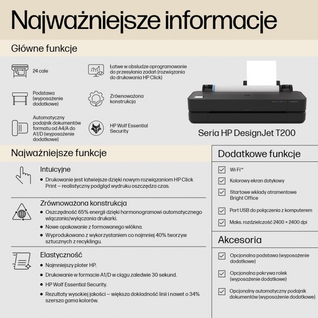 HP Designjet T230 24-in Printer 2025 edition