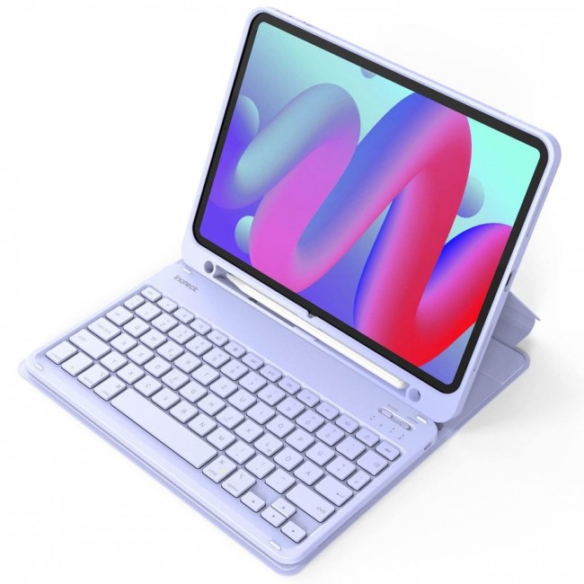 Inateck KB04002 QWERTY Bluetooth Purple