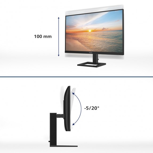 Philips 1000 series 24E1N1300AE/00 computer monitor 60.5 cm (23.8