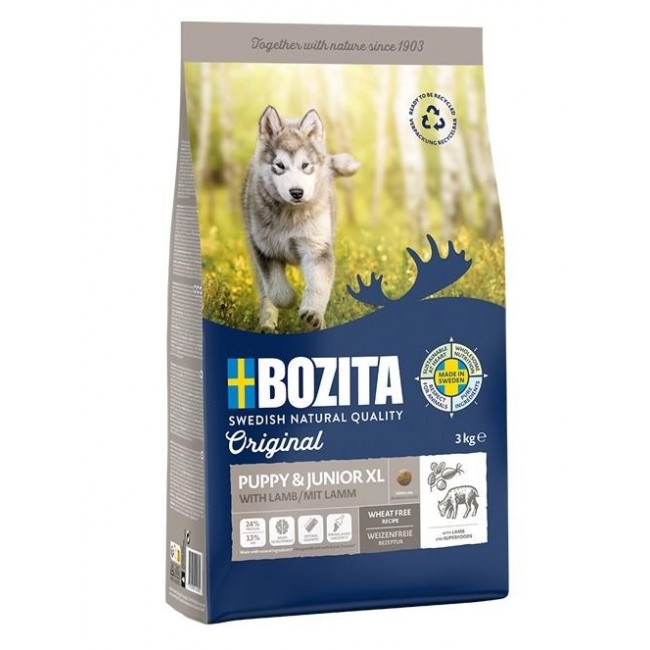 BOZITA Original Puppy & Junior XL Lamb - dry dog food - 12kg