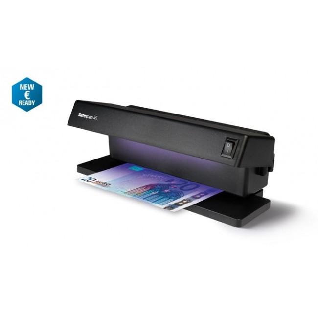 Safescan SAF45 counterfeit bill detector Black Safescan SAF45 counterfeit bill detector Black
