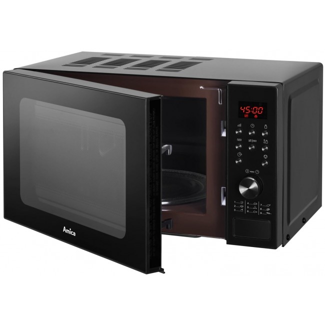 Amica AMGF20E1GB microwave Countertop Grill microwave 20 L 700 W Black Amica AMGF20E1GB microwave Countertop Grill microwave 20 L 700 W Black