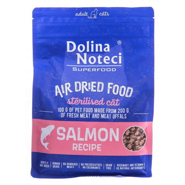 DOLINA NOTECI Superfood Sterilised Salmon - Dry Cat Food - 1 kg DOLINA NOTECI Superfood Sterilised Salmon - Dry Cat Food - 1 kg