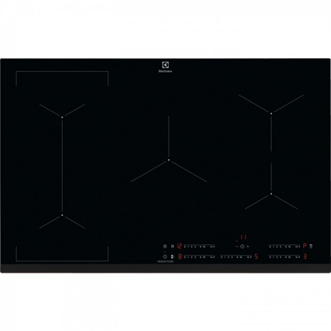 Electrolux EIV835 Black Built-in 80 cm Zone induction hob 5 zone(s)