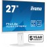 iiyama ProLite 27 QHD IPS technology panel with USB hub and 100Hz refresh rate and 150mm height adjustable stand