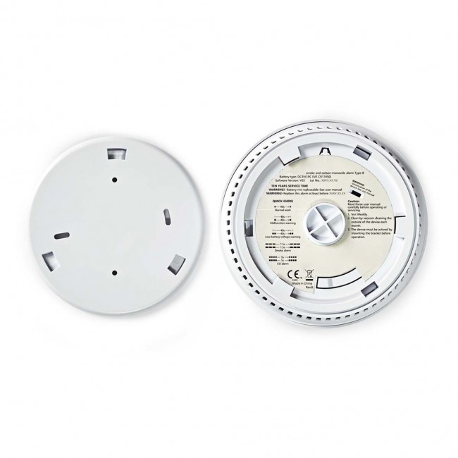 Smoke and carbon monoxide detector Nedis DTCTCS10WT