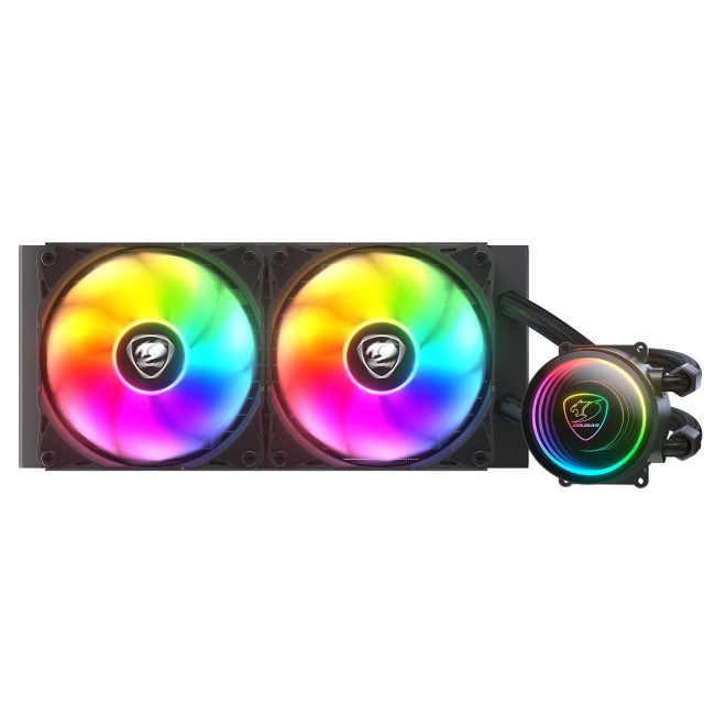 COUGAR CPU Water Cooling, Poseidon Elite 240, ARGB, Black COUGAR CPU Water Cooling, Poseidon Elite 240, ARGB, Black