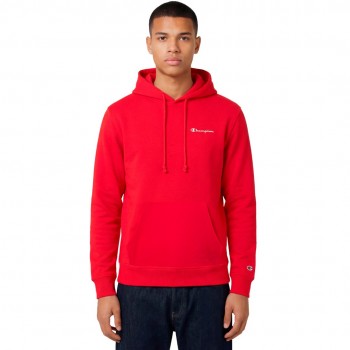 Bluza męska Champion Hooded Sweatshirt czerwona 221791 RS067 XL