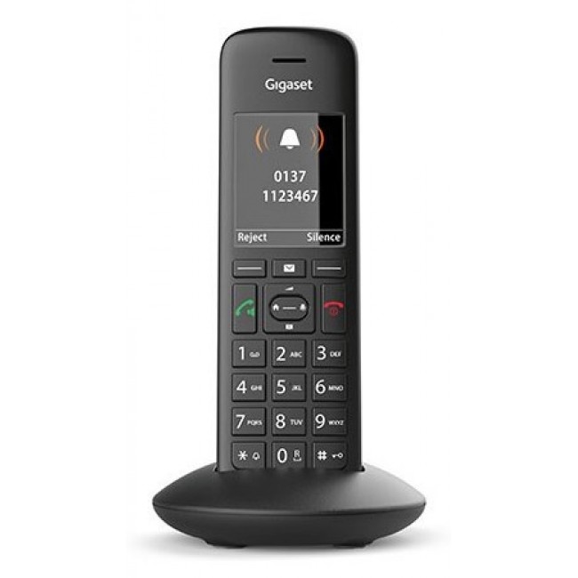 Gigaset C570HX Analog/DECT telephone Caller ID Black
