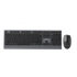 Gembird KBS-WPS-02 Dual-mode slim wireless desktop set, 2.4G+BT, US layout