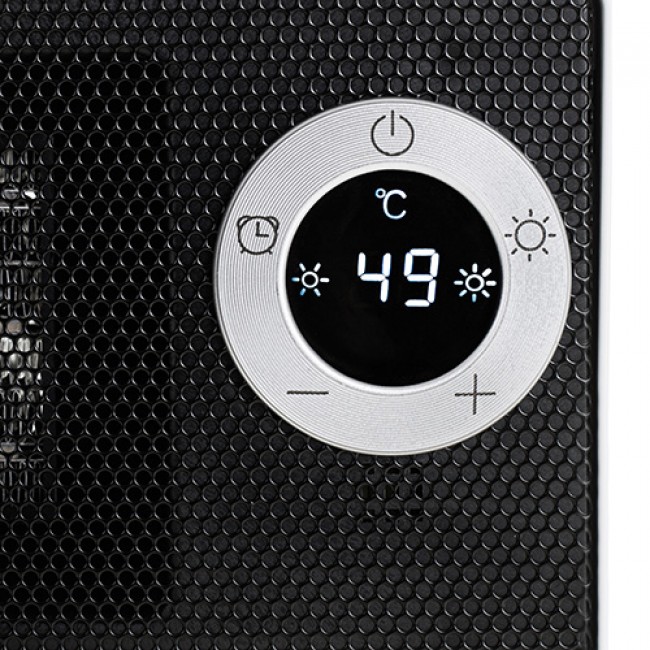 Ceramic fan heater with LCD Adler