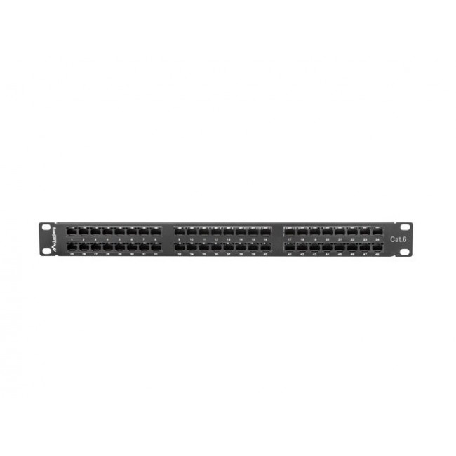Lanberg PPU6-1048-B - patch-panel - 1U Lanberg PPU6-1048-B - patch-panel - 1U