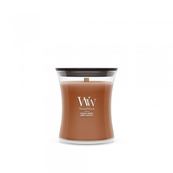 WoodWick Radiant Amber wax candle Cylinder Brown 1 pc(s)