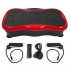 Extralink Moonwalk Spin Move Platofrma Wibracyjna do Cwiczen Fitness 200W czerwona