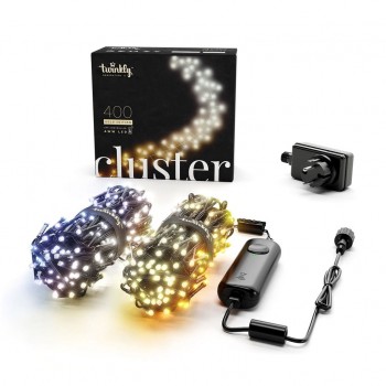 SMART LIGHTS TWINKLY CLUSTER- 400 LED 5X07M