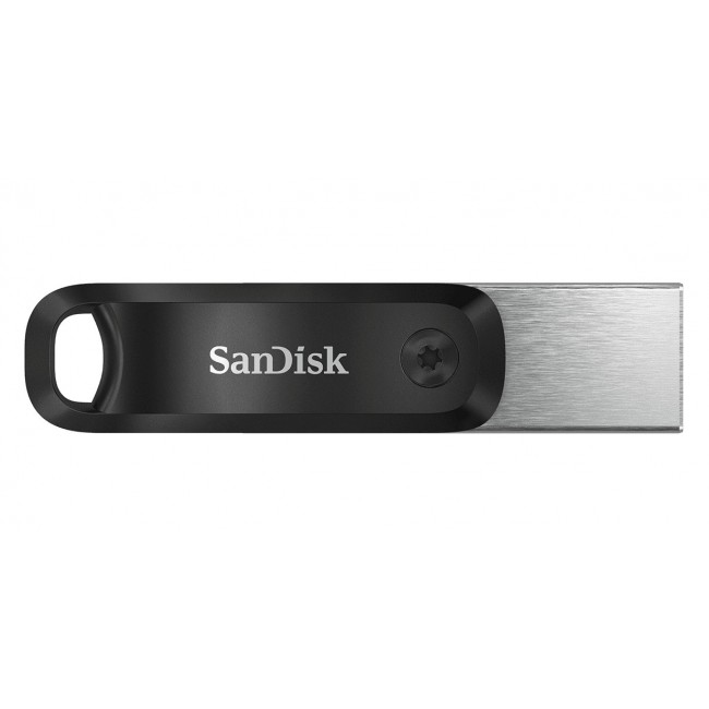 SanDisk iXpand USB flash drive 64 GB USB Type-A / Lightning 3.2 Gen 2 (3.1 Gen 2) Black, Silver