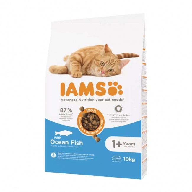 IAMS Advanced Nutrition Cat Adult Ocean Fish - dry cat food - 10 kg IAMS Advanced Nutrition Cat Adult Ocean Fish - dry cat food - 10 kg
