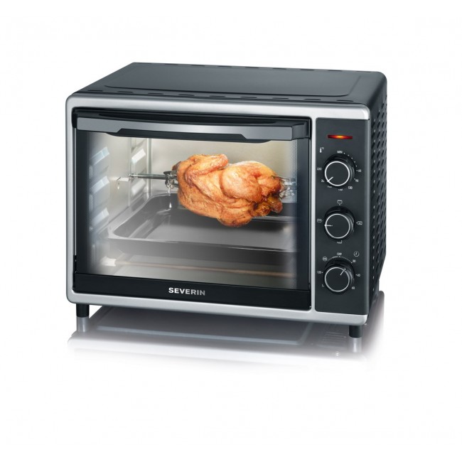Severin 2056 30 L Black, Stainless steel Grill Severin 2056 30 L Black, Stainless steel Grill