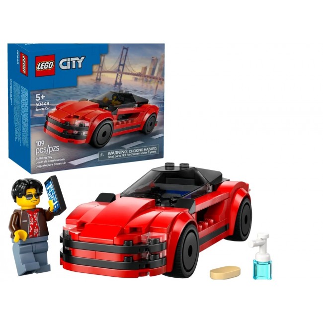 LEGO CITY 60448 Red sports car LEGO CITY 60448 Red sports car
