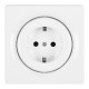 Fibaro Walli socket-outlet Type F White Fibaro Walli socket-outlet Type F White