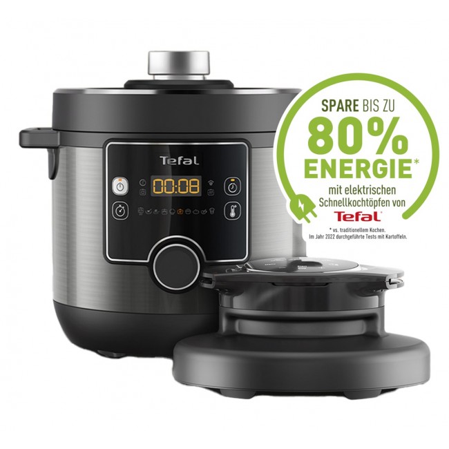 Tefal Turbo Cuisine & Fry CY7788 7.6 L Black 1200 W