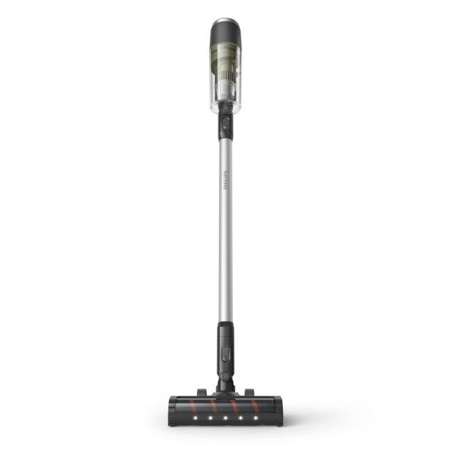Philips 3000 series XC3033/01 stick vacuum/electric broom Battery Dry Cyclonic Bagless Black, Green