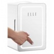 ELLE 6L white mini fridge with LED make-up mirror ELLE 6L white mini fridge with LED make-up mirror