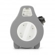 Montis Przed u acz domowy zwijany 10m MT189 2 AC outlet(s)