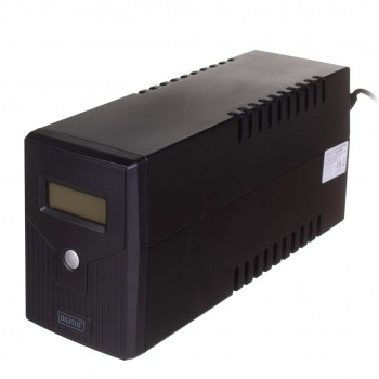 Digitus DN-170063-LCD-B uninterruptible power supply (UPS) Line-Interactive 0.6 kVA 360 W