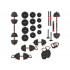 6IN1 HMS SGN120 WEIGHT SET (BARBELL, DUMBBELL AND KETTLEBELL) 20KG