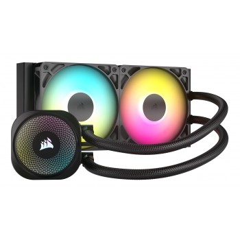 Corsair Nautilus 240 RS ARGB Liquid Processor All-in-one liquid cooler Black 1 pc(s)