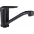 Basin mixer with swivel spout