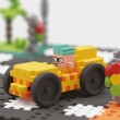 Marioinex Mini Waffle Building Blocks City: Street, 280 pieces