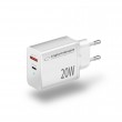 Esperanza EZC105W mains charger 20W White Esperanza EZC105W mains charger 20W White