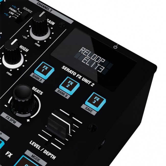 Reloop Elite professional DVS mixer for Serato DJ Pro