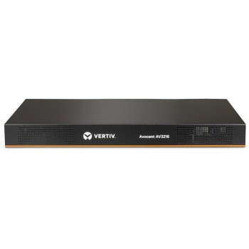 Vertiv Avocent AV 3216 KVM switch Rack mounting Black
