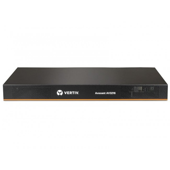 Vertiv Avocent AV 3216 KVM switch Rack mounting Black