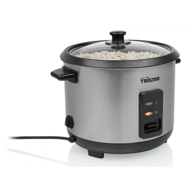 Tristar RK-6147 rice cooker 1.5 L 500 W Black, Silver