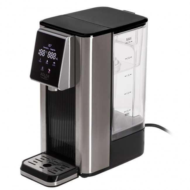 Hot Water Dispenser ADLER AD 1356 2.5 L Black, Silver Hot Water Dispenser ADLER AD 1356 2.5 L Black, Silver
