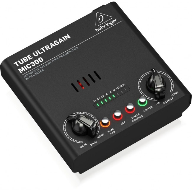 Behringer MIC300 audio preamplifier Behringer MIC300 audio preamplifier