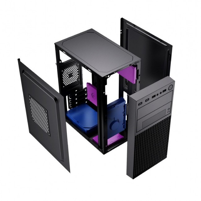Gembird Mini-tower computer case Fornax K300, Micro-ATX, 2x USB 3.0 + 2x USB 2.0, black Gembird Mini-tower computer case Fornax K300, Micro-ATX, 2x USB 3.0 + 2x USB 2.0, black