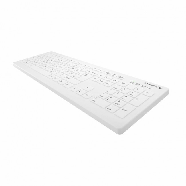 AK-C8112 MEDICAL KEYBOARD WL/WHITE