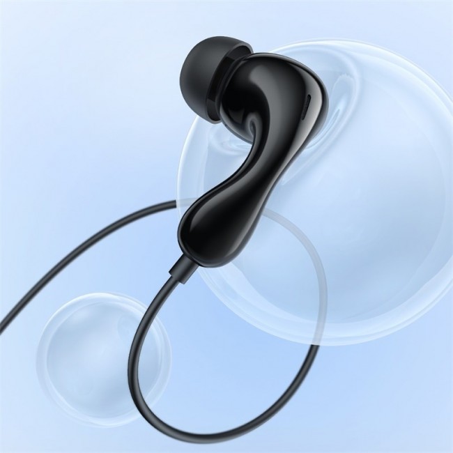 Baseus Encok HZ20 Headset Wired In-ear Calls/Music Black Baseus Encok HZ20 Headset Wired In-ear Calls/Music Black