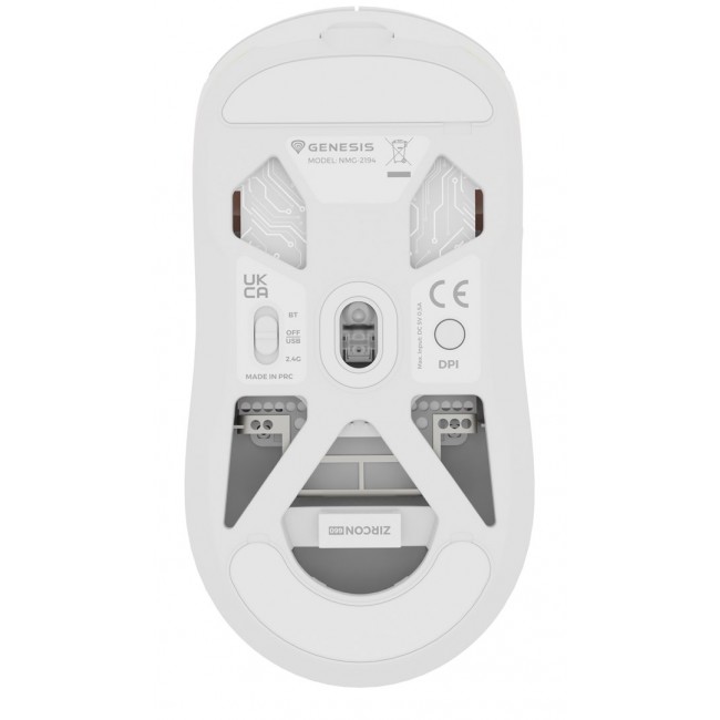 GENESIS NMG-2194 mouse Gaming Ambidextrous Bluetooth + USB Type-C Optical 26000 DPI
