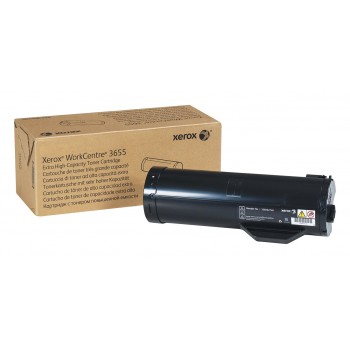 Xerox Genuine WorkCentre 3655 / 3655i Black Extra High capacity Toner Cartridge (25900 Pages) - 106R02740